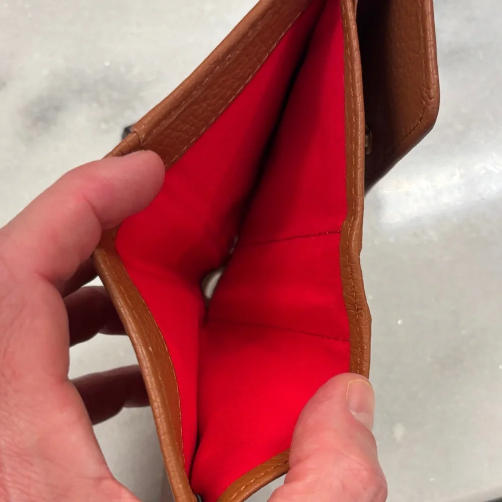 Dooney & Bourke Tan Leather Wallet - Picture 3 of 3